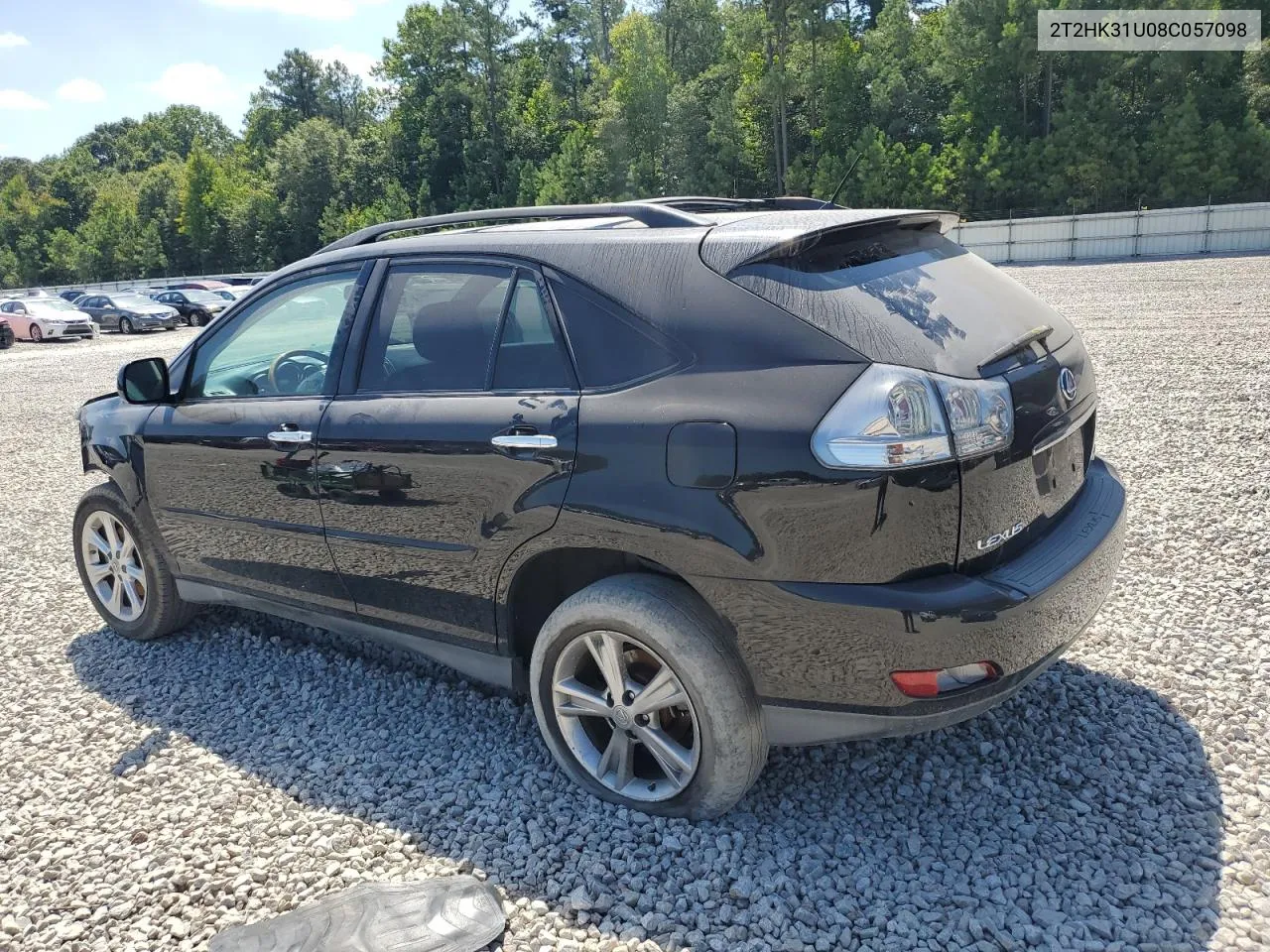 2T2HK31U08C057098 2008 Lexus Rx 350