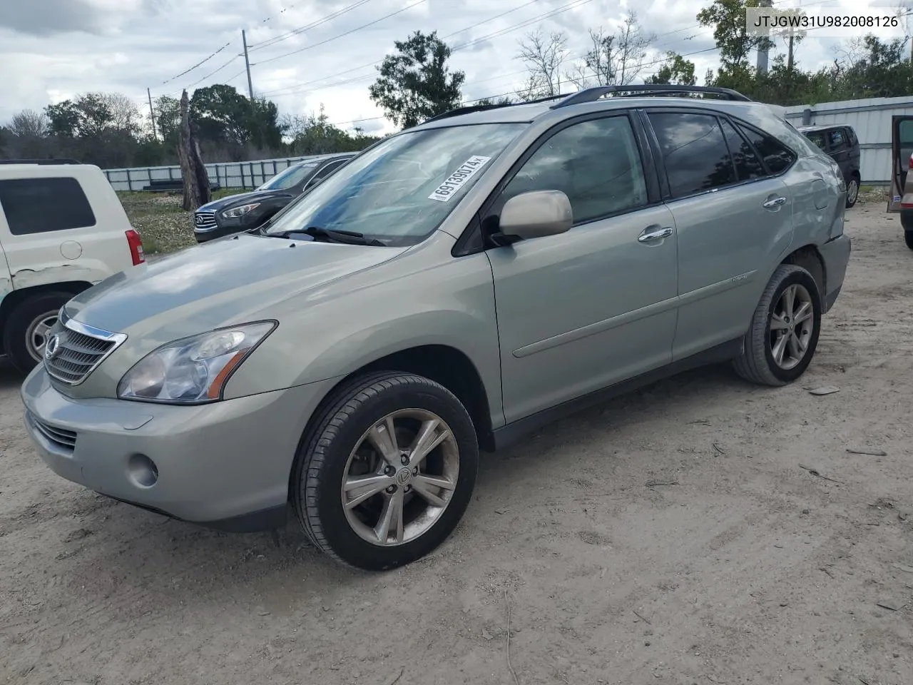 JTJGW31U982008126 2008 Lexus Rx 400H