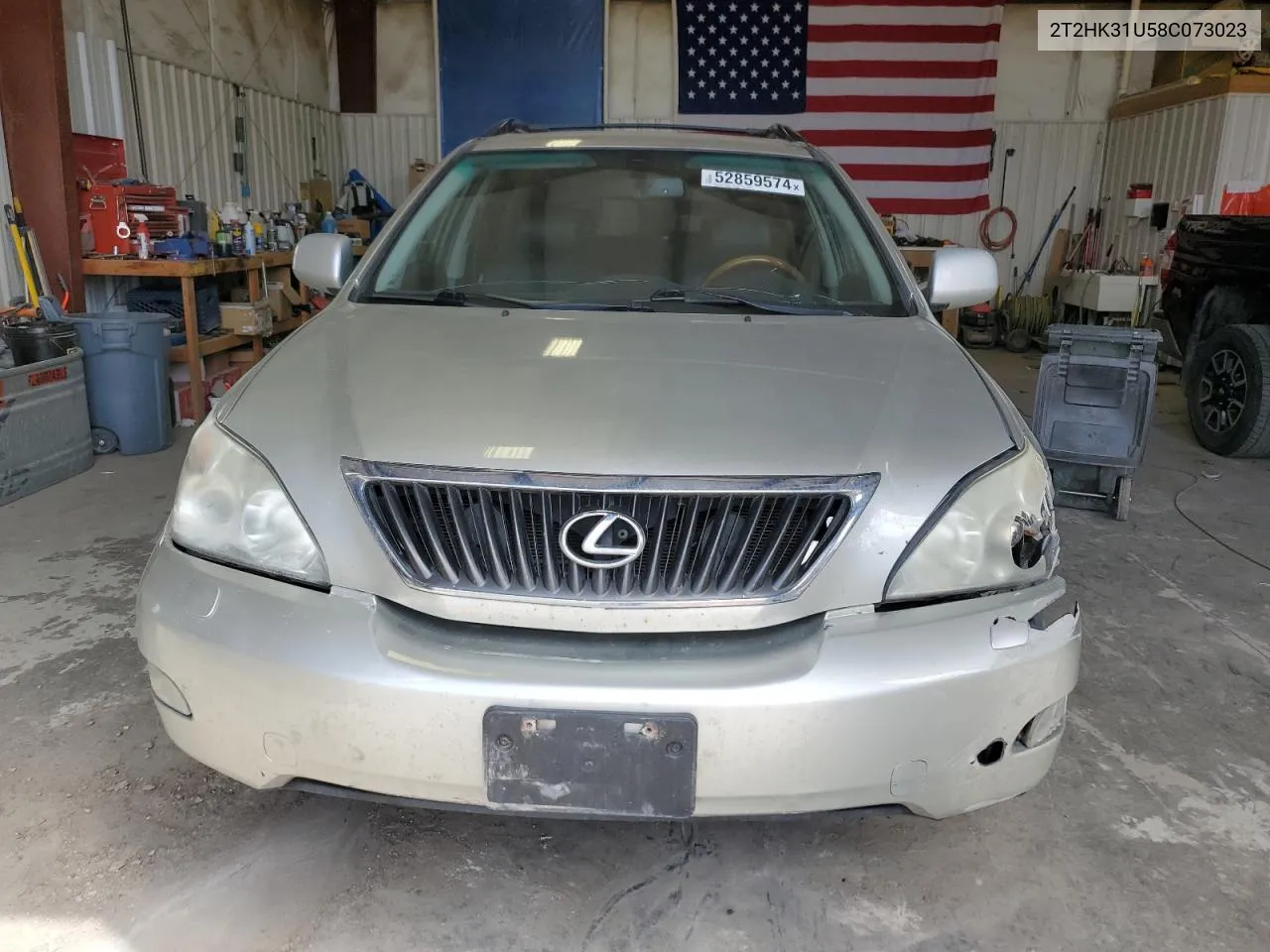 2008 Lexus Rx 350 VIN: 2T2HK31U58C073023 Lot: 69526744