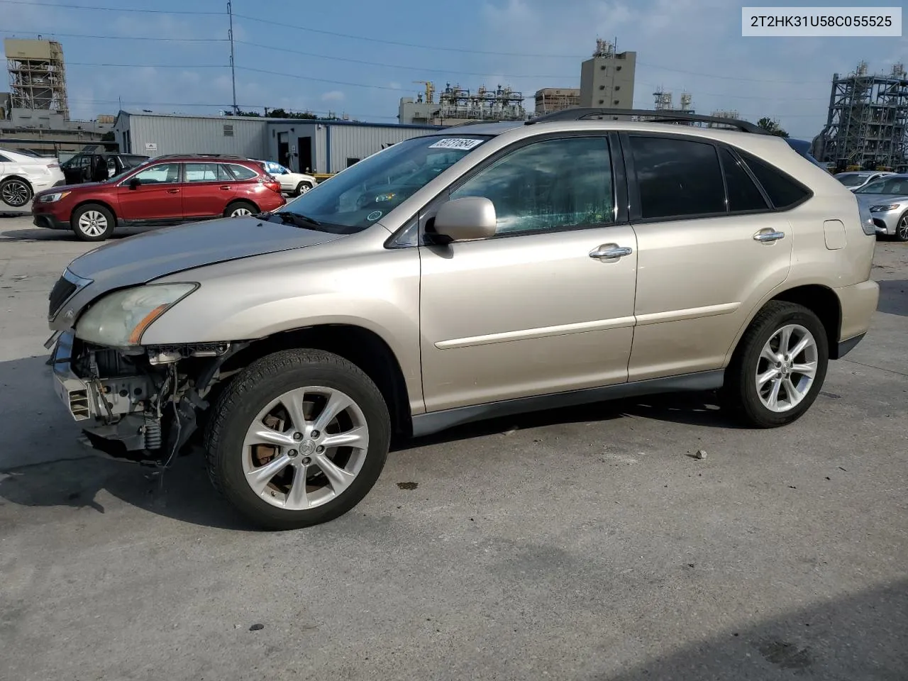 2008 Lexus Rx 350 VIN: 2T2HK31U58C055525 Lot: 69731684