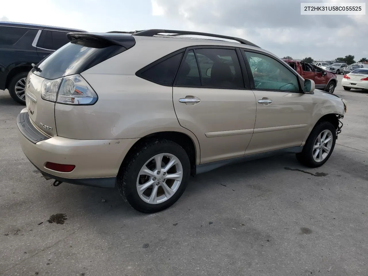 2008 Lexus Rx 350 VIN: 2T2HK31U58C055525 Lot: 69731684