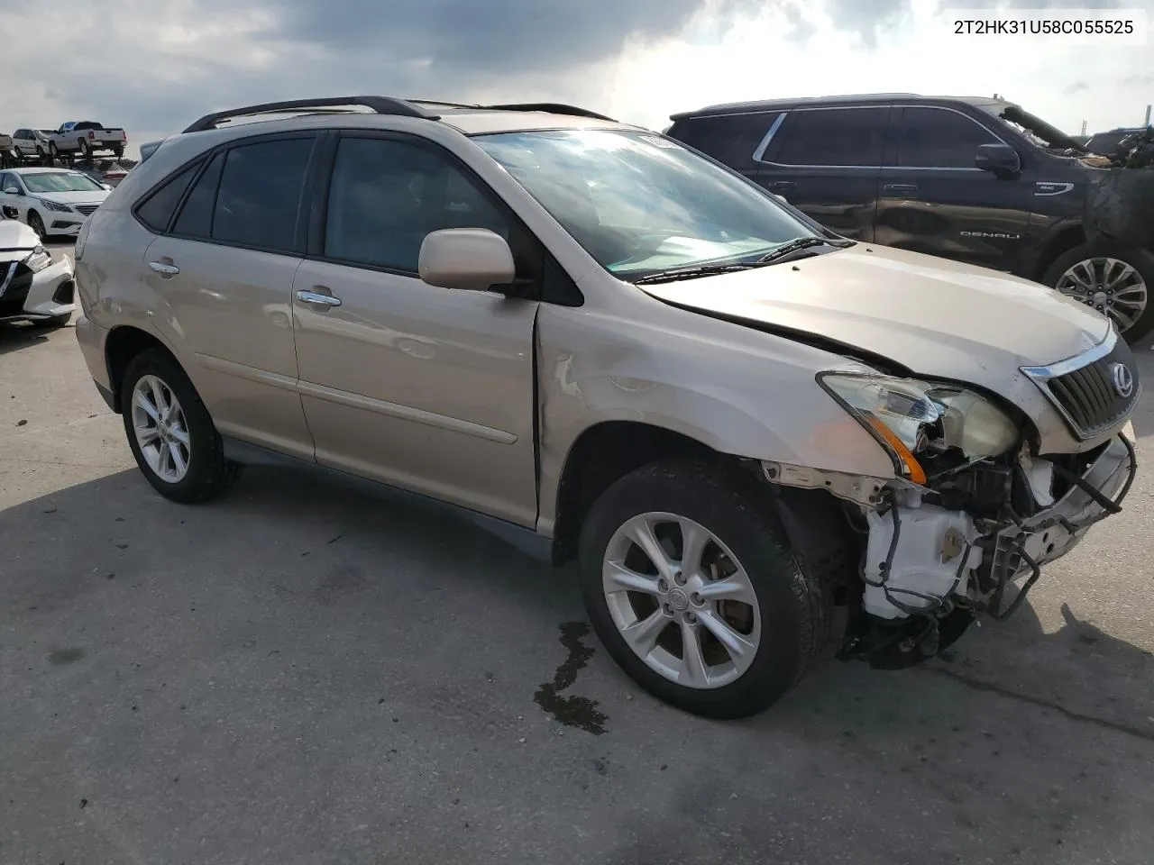 2008 Lexus Rx 350 VIN: 2T2HK31U58C055525 Lot: 69731684