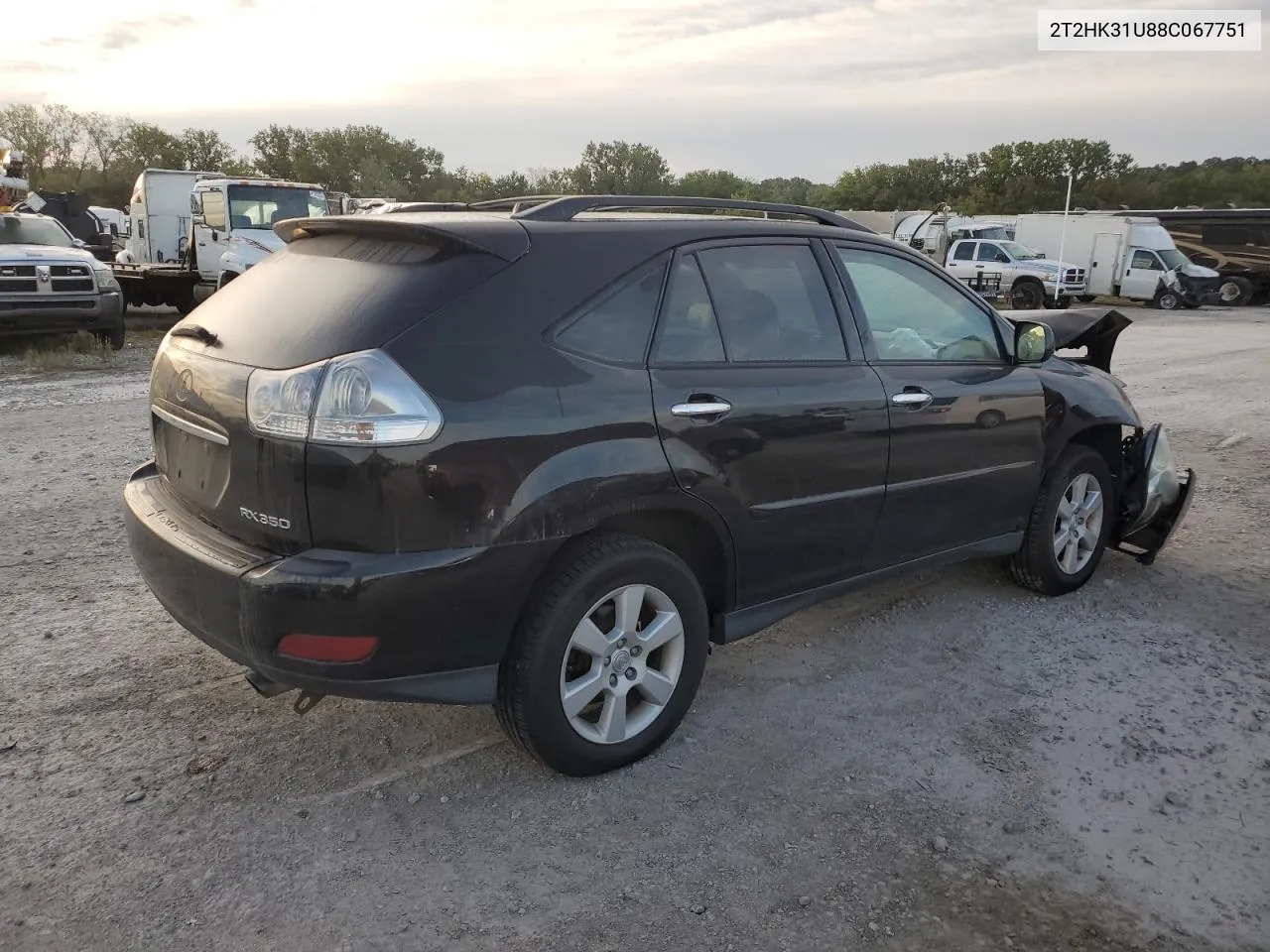 2008 Lexus Rx 350 VIN: 2T2HK31U88C067751 Lot: 69868764