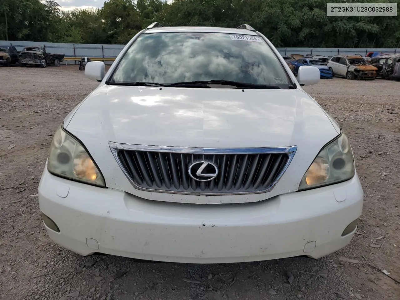 2T2GK31U28C032988 2008 Lexus Rx 350