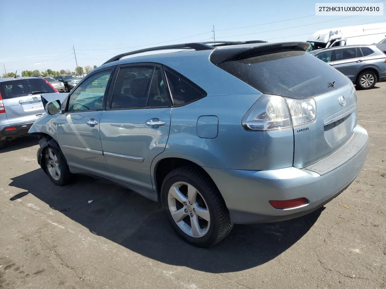 2T2HK31UX8C074510 2008 Lexus Rx 350