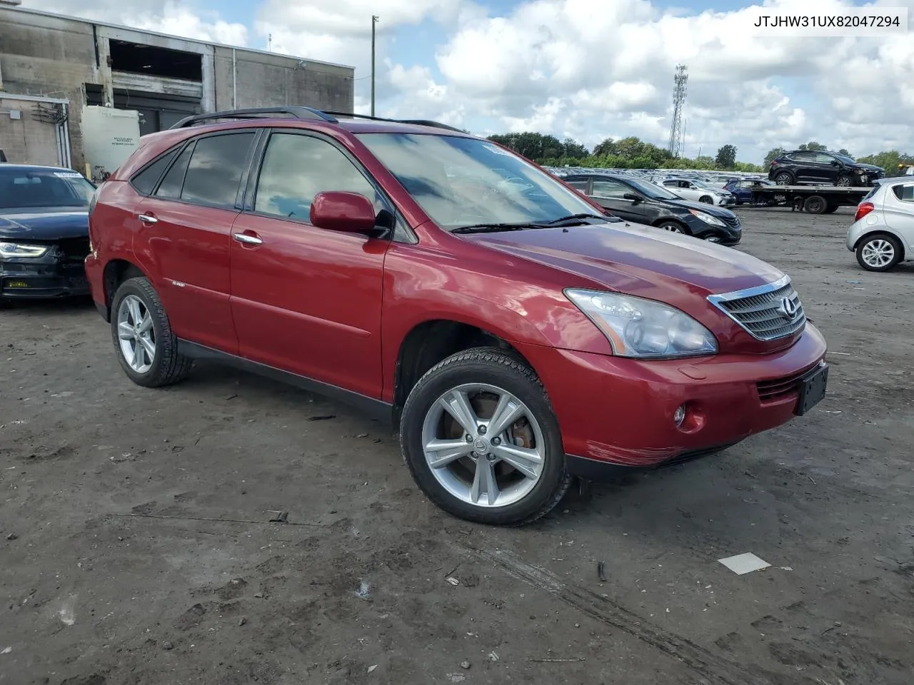 2008 Lexus Rx 400H VIN: JTJHW31UX82047294 Lot: 70295724