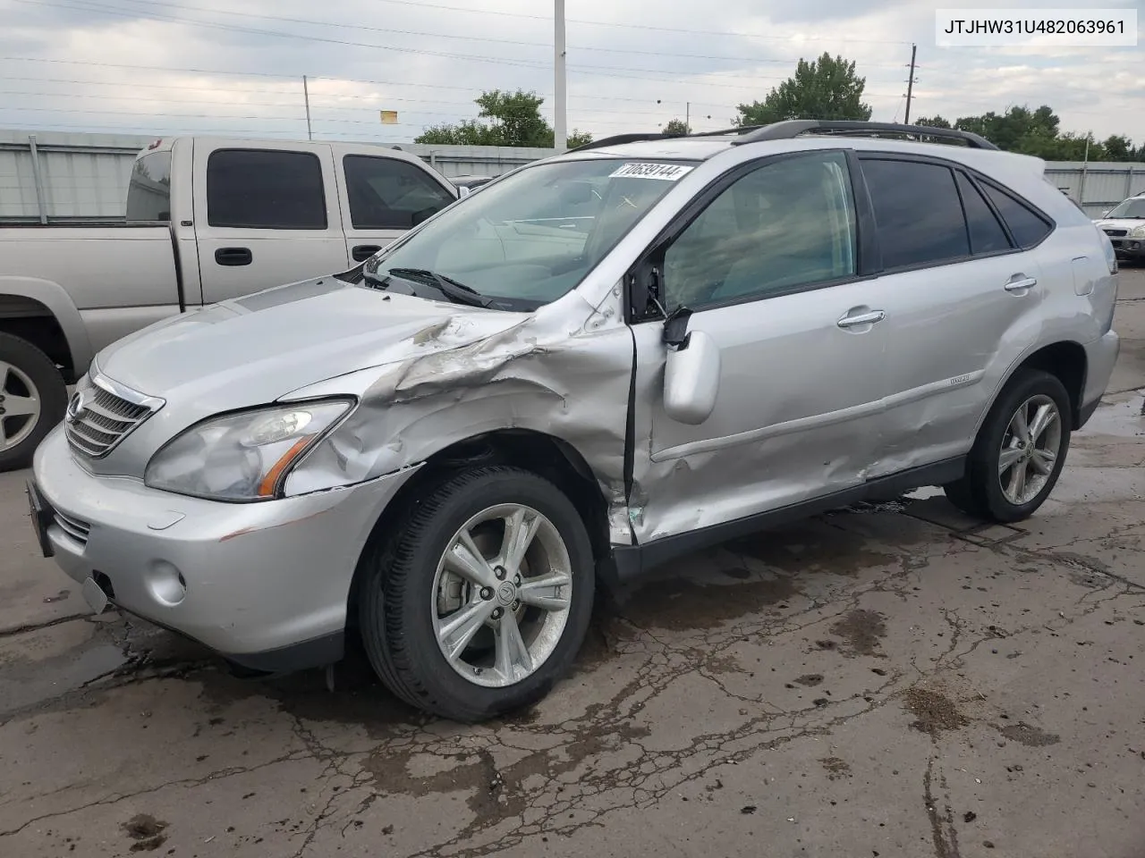 2008 Lexus Rx 400H VIN: JTJHW31U482063961 Lot: 70639144