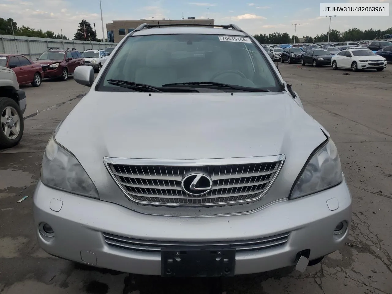 2008 Lexus Rx 400H VIN: JTJHW31U482063961 Lot: 70639144