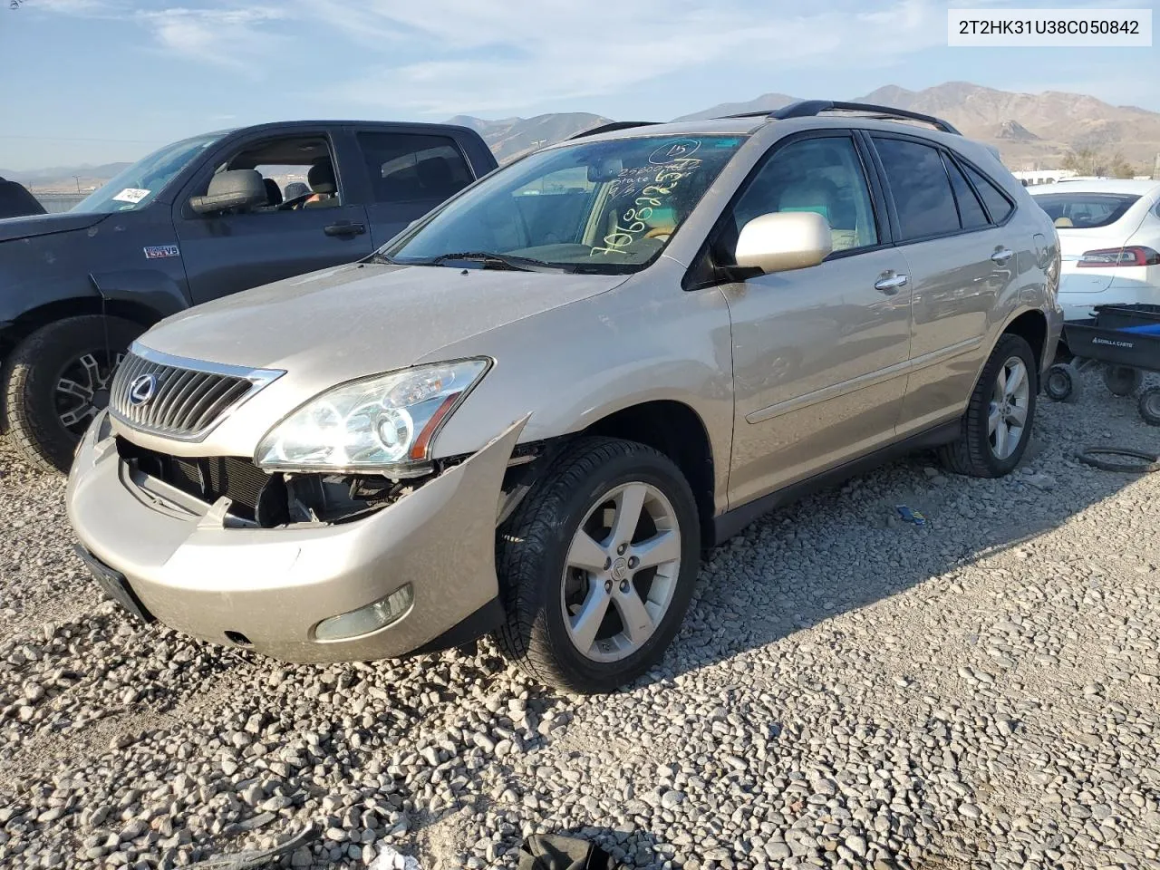 2008 Lexus Rx 350 VIN: 2T2HK31U38C050842 Lot: 70682254