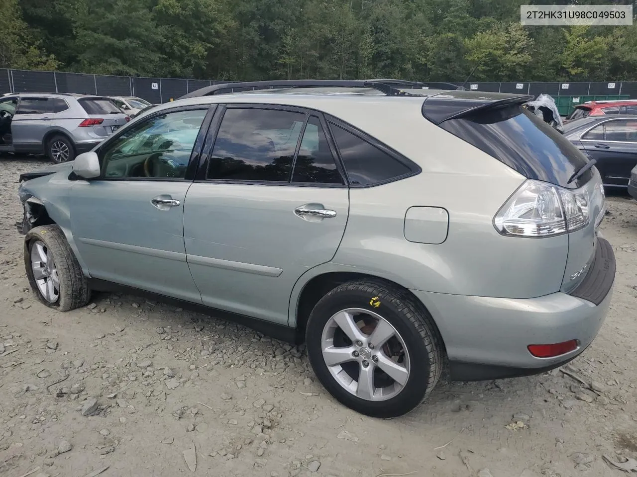 2008 Lexus Rx 350 VIN: 2T2HK31U98C049503 Lot: 71241764