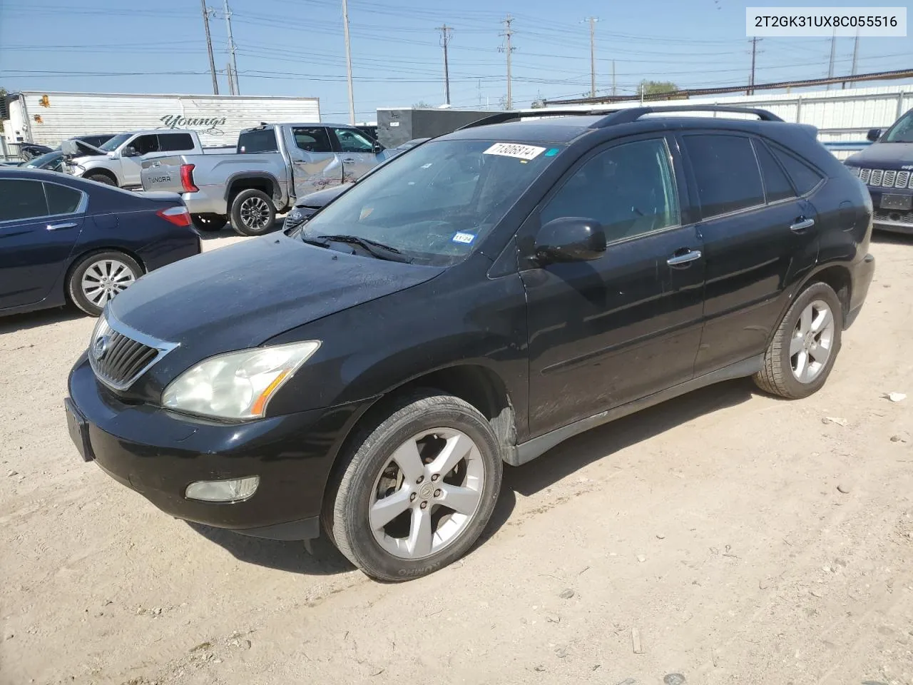 2008 Lexus Rx 350 VIN: 2T2GK31UX8C055516 Lot: 71306814