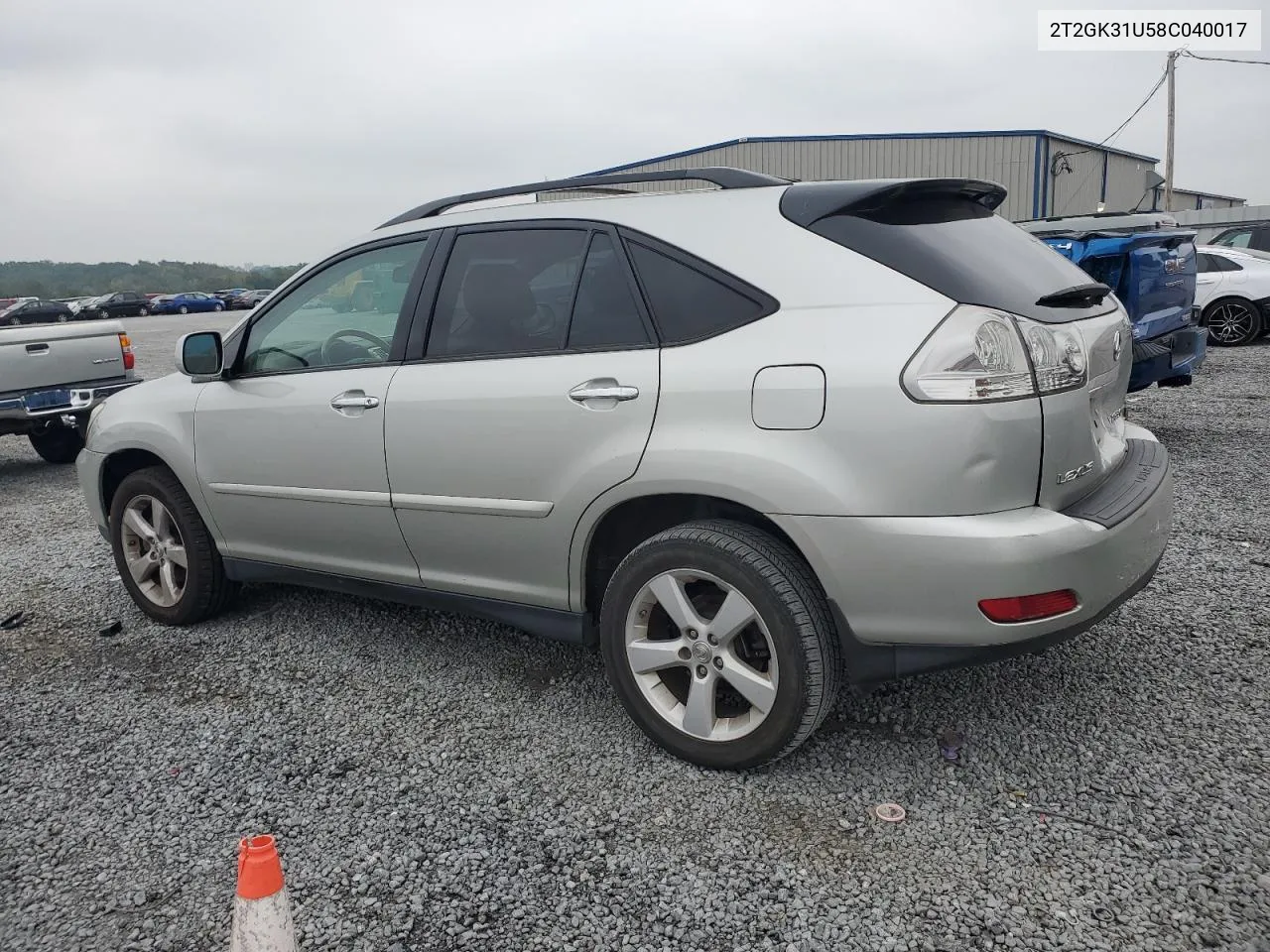 2008 Lexus Rx 350 VIN: 2T2GK31U58C040017 Lot: 71831384