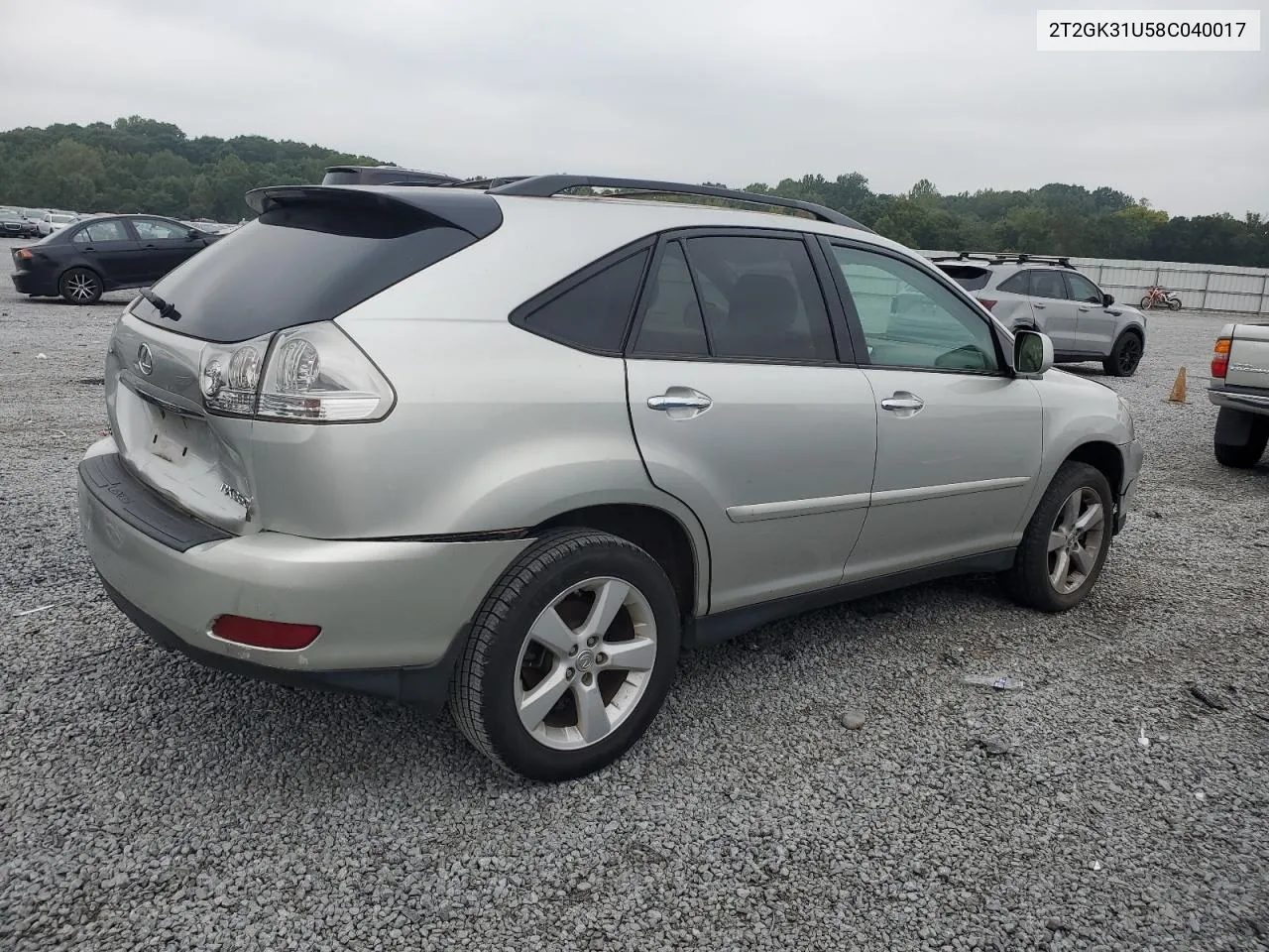 2008 Lexus Rx 350 VIN: 2T2GK31U58C040017 Lot: 71831384