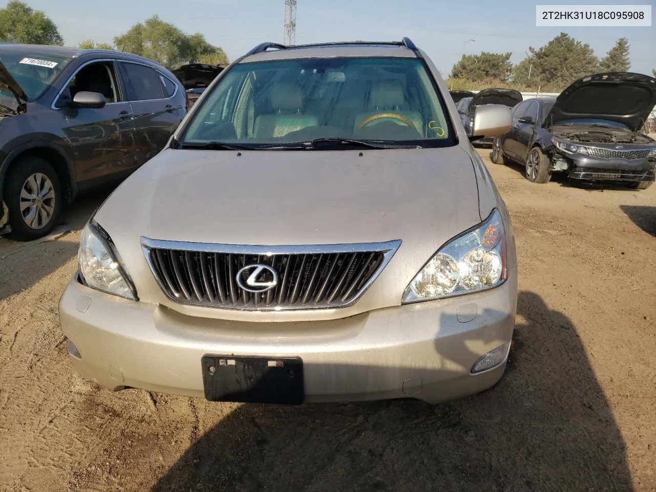 2T2HK31U18C095908 2008 Lexus Rx 350