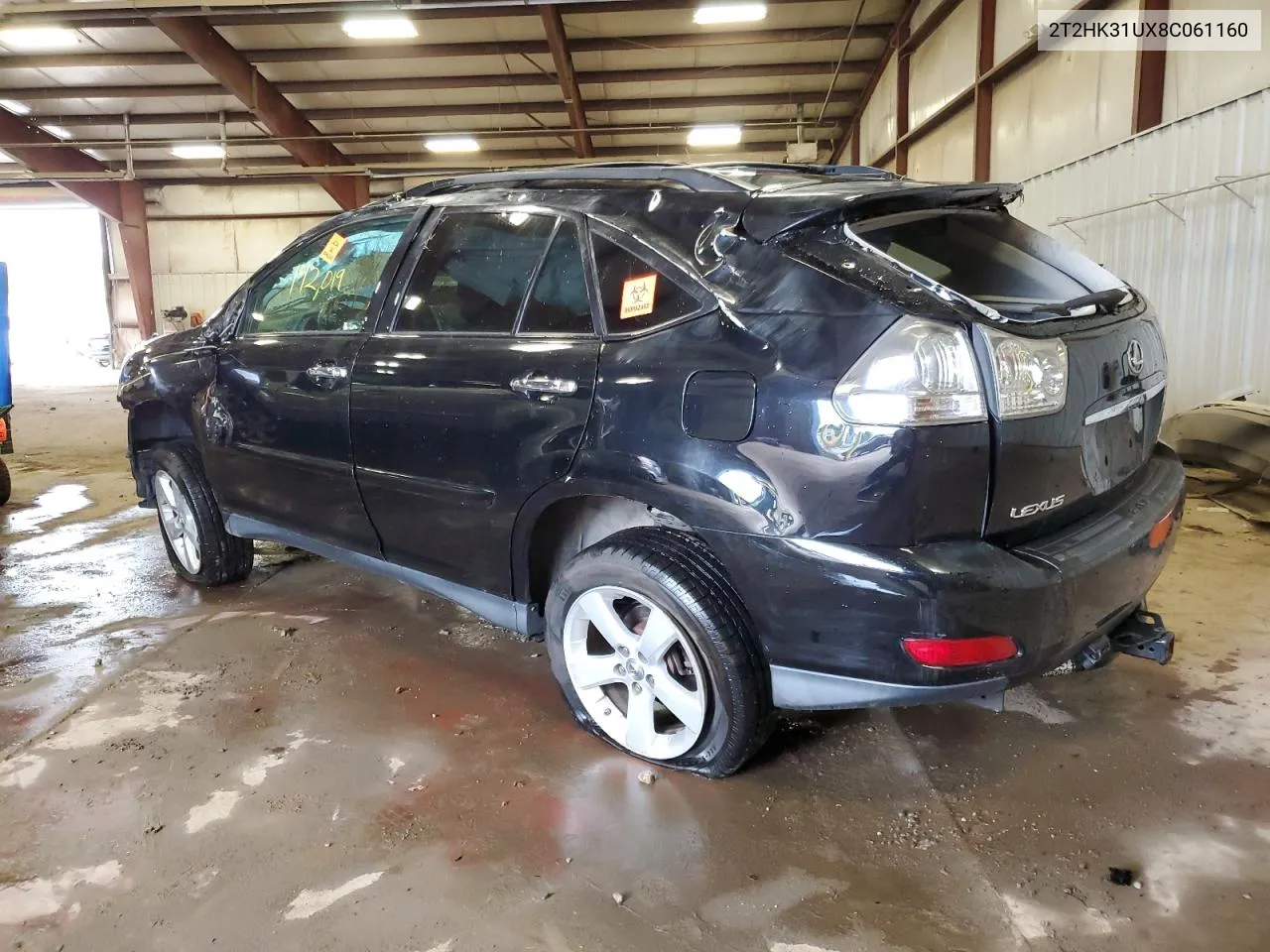 2T2HK31UX8C061160 2008 Lexus Rx 350