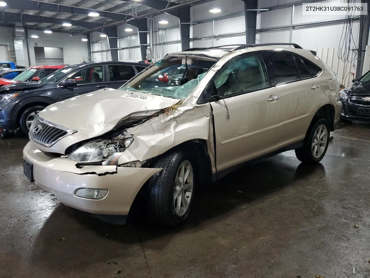 2T2HK31U38C091763 2008 Lexus Rx 350