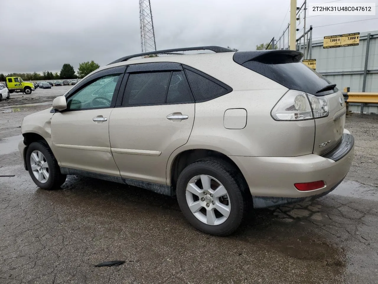 2008 Lexus Rx 350 VIN: 2T2HK31U48C047612 Lot: 72878414