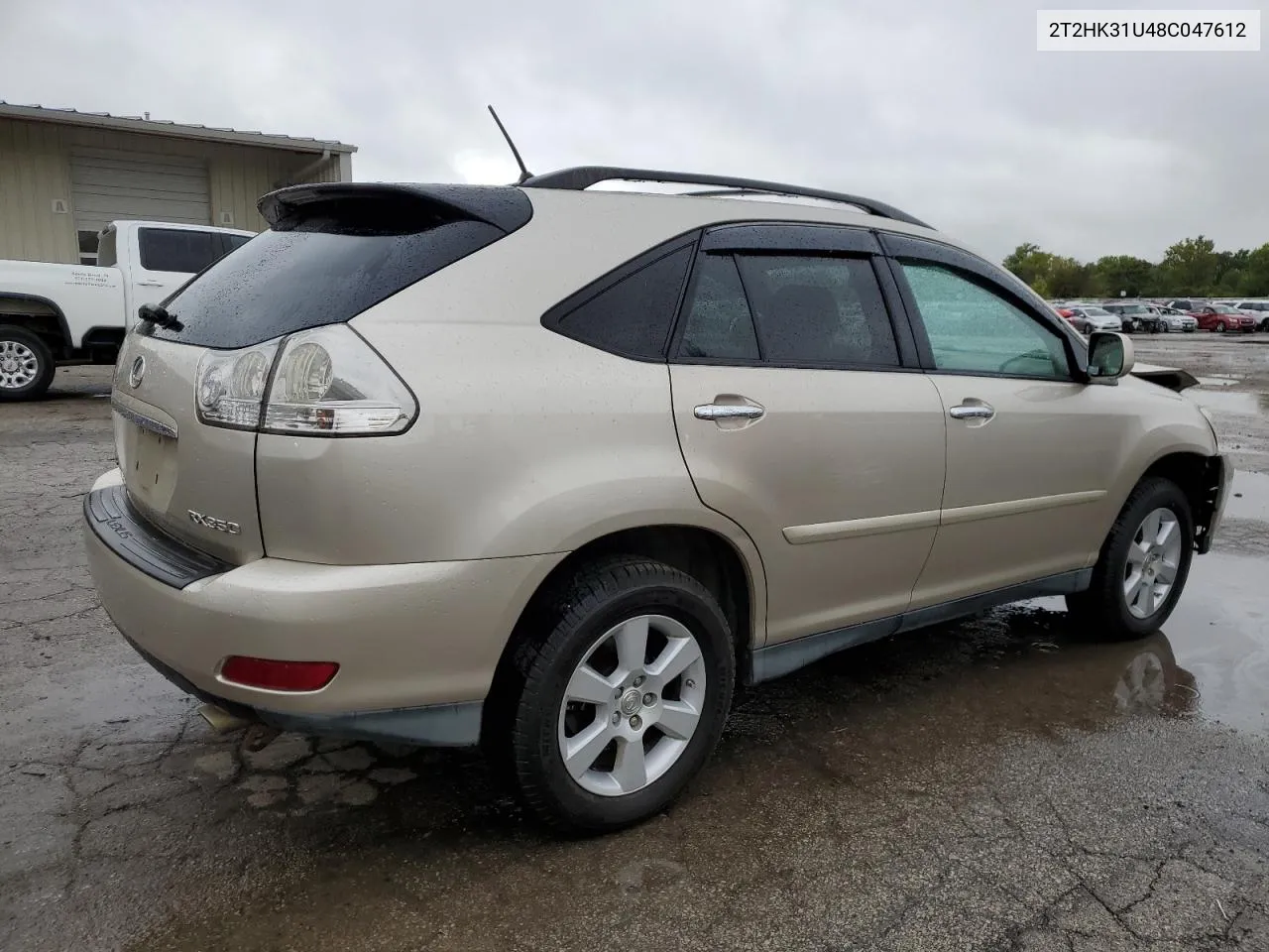 2008 Lexus Rx 350 VIN: 2T2HK31U48C047612 Lot: 72878414