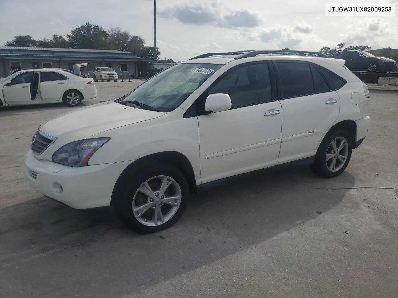 2008 Lexus Rx 400H VIN: JTJGW31UX82009253 Lot: 73026524