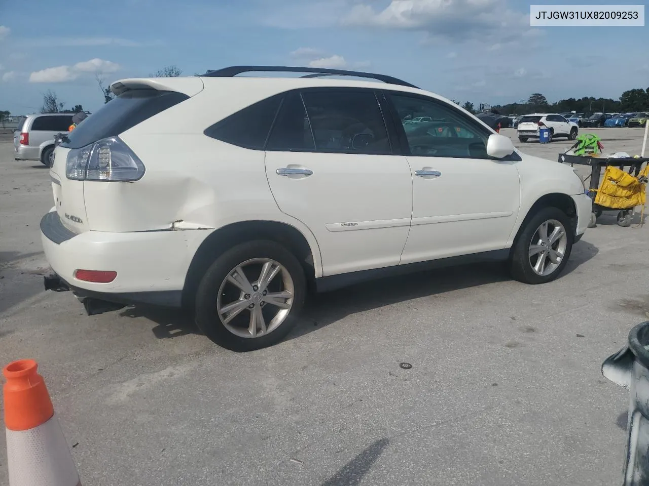 2008 Lexus Rx 400H VIN: JTJGW31UX82009253 Lot: 73026524