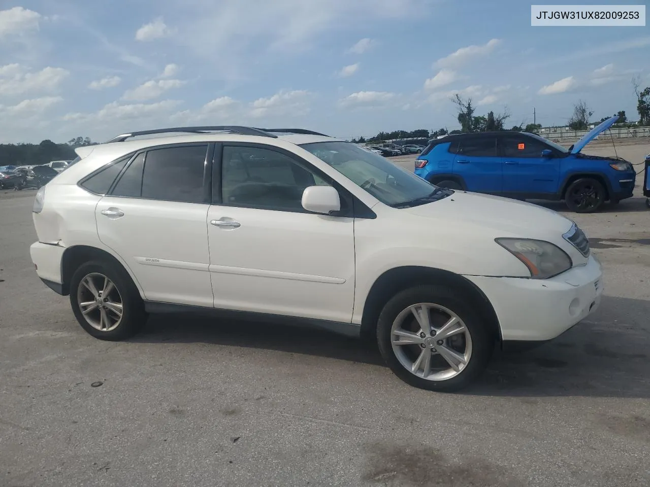 2008 Lexus Rx 400H VIN: JTJGW31UX82009253 Lot: 73026524