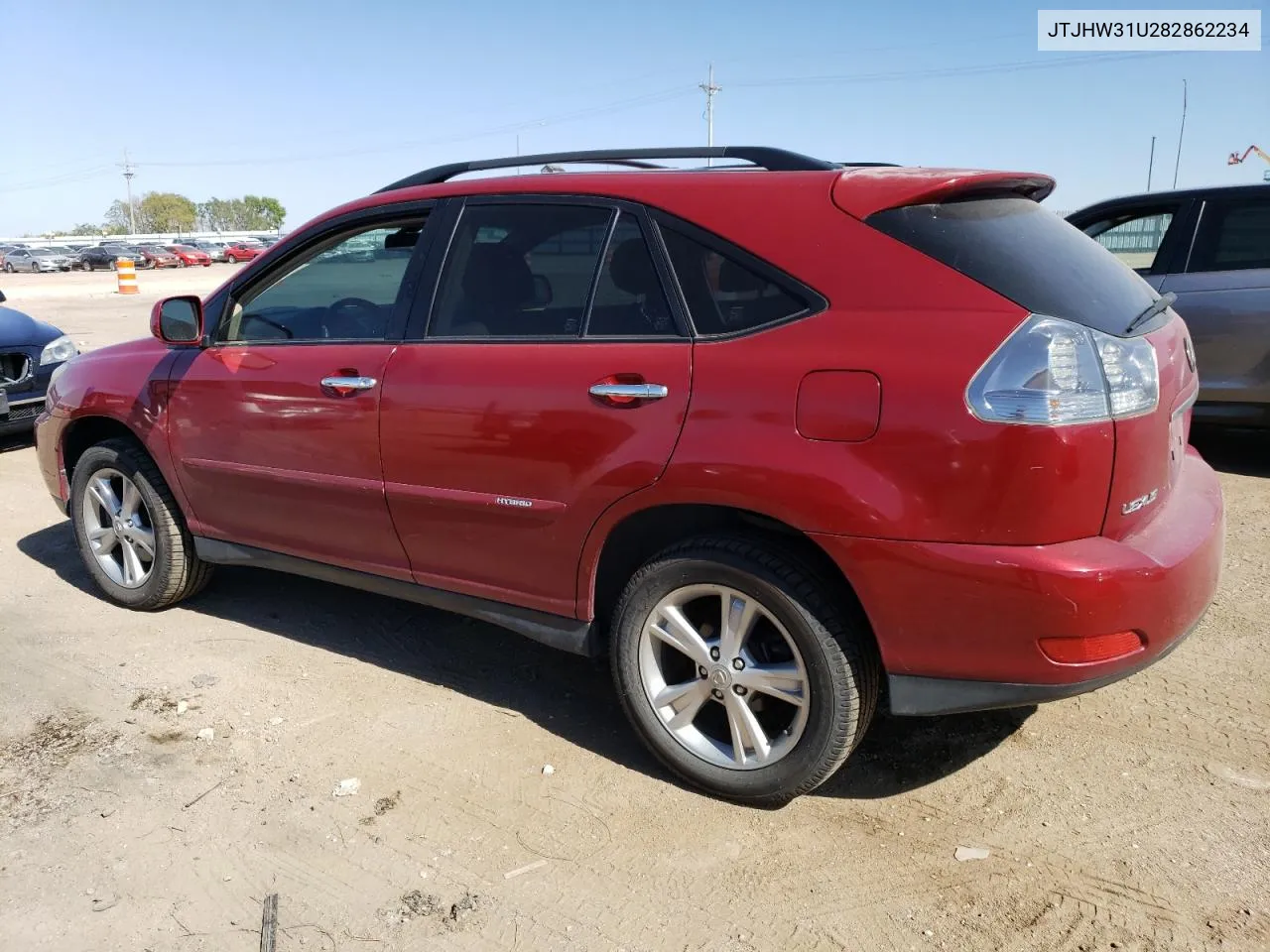 2008 Lexus Rx 400H VIN: JTJHW31U282862234 Lot: 73320374