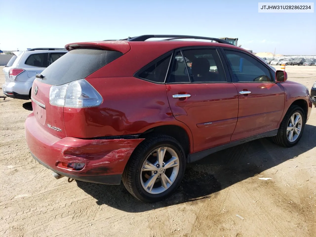 2008 Lexus Rx 400H VIN: JTJHW31U282862234 Lot: 73320374