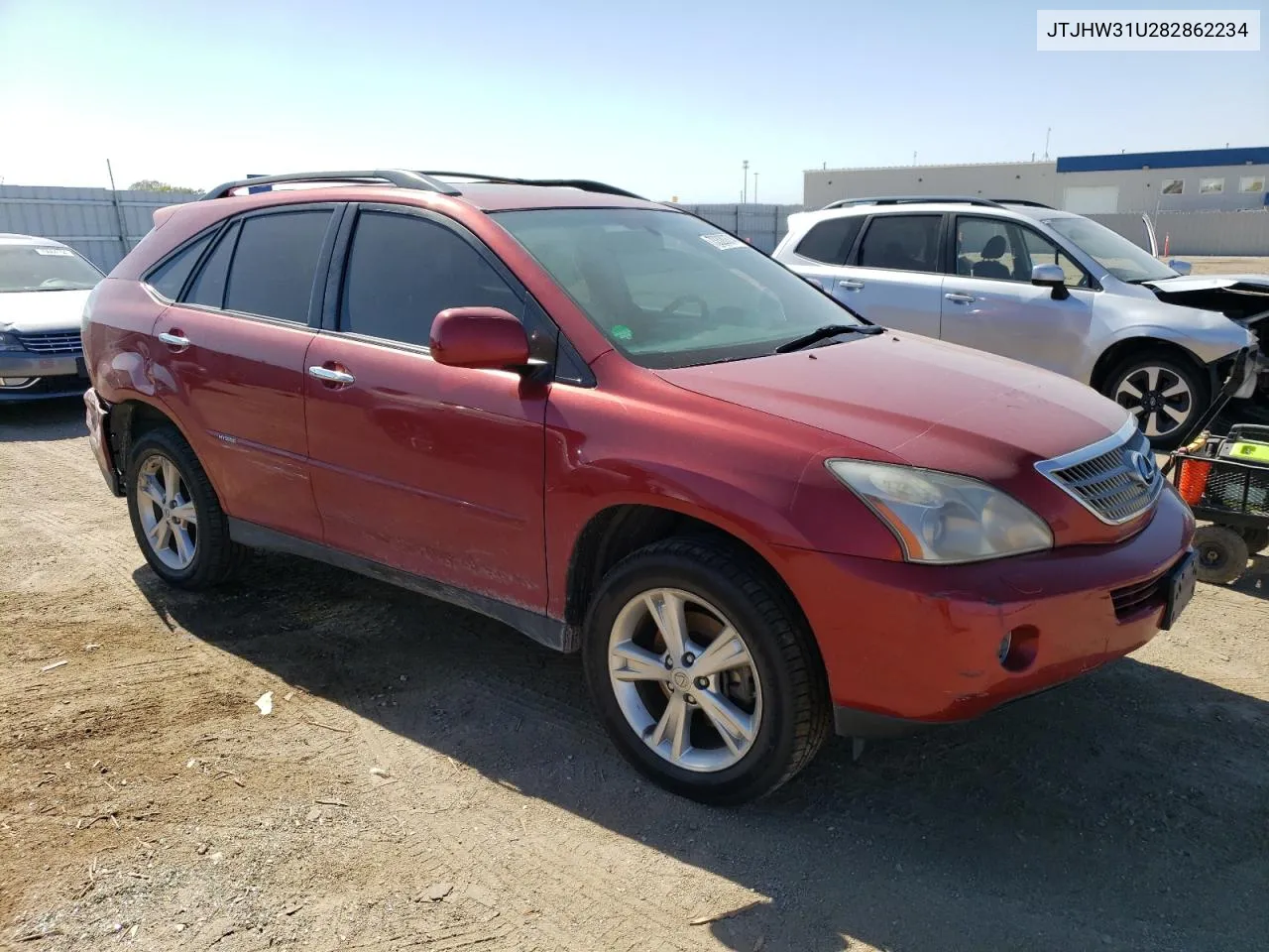 2008 Lexus Rx 400H VIN: JTJHW31U282862234 Lot: 73320374