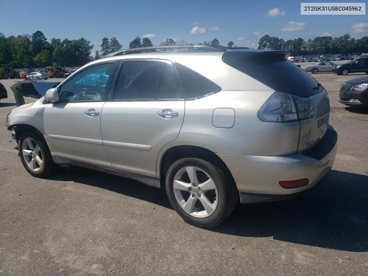 2008 Lexus Rx 350 VIN: 2T2GK31U58C045962 Lot: 73708264