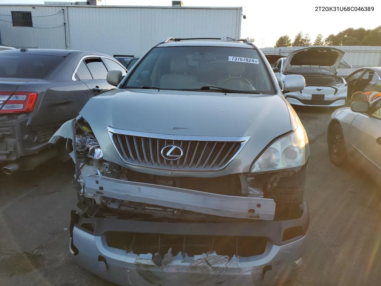 2008 Lexus Rx 350 VIN: 2T2GK31U68C046389 Lot: 73767824