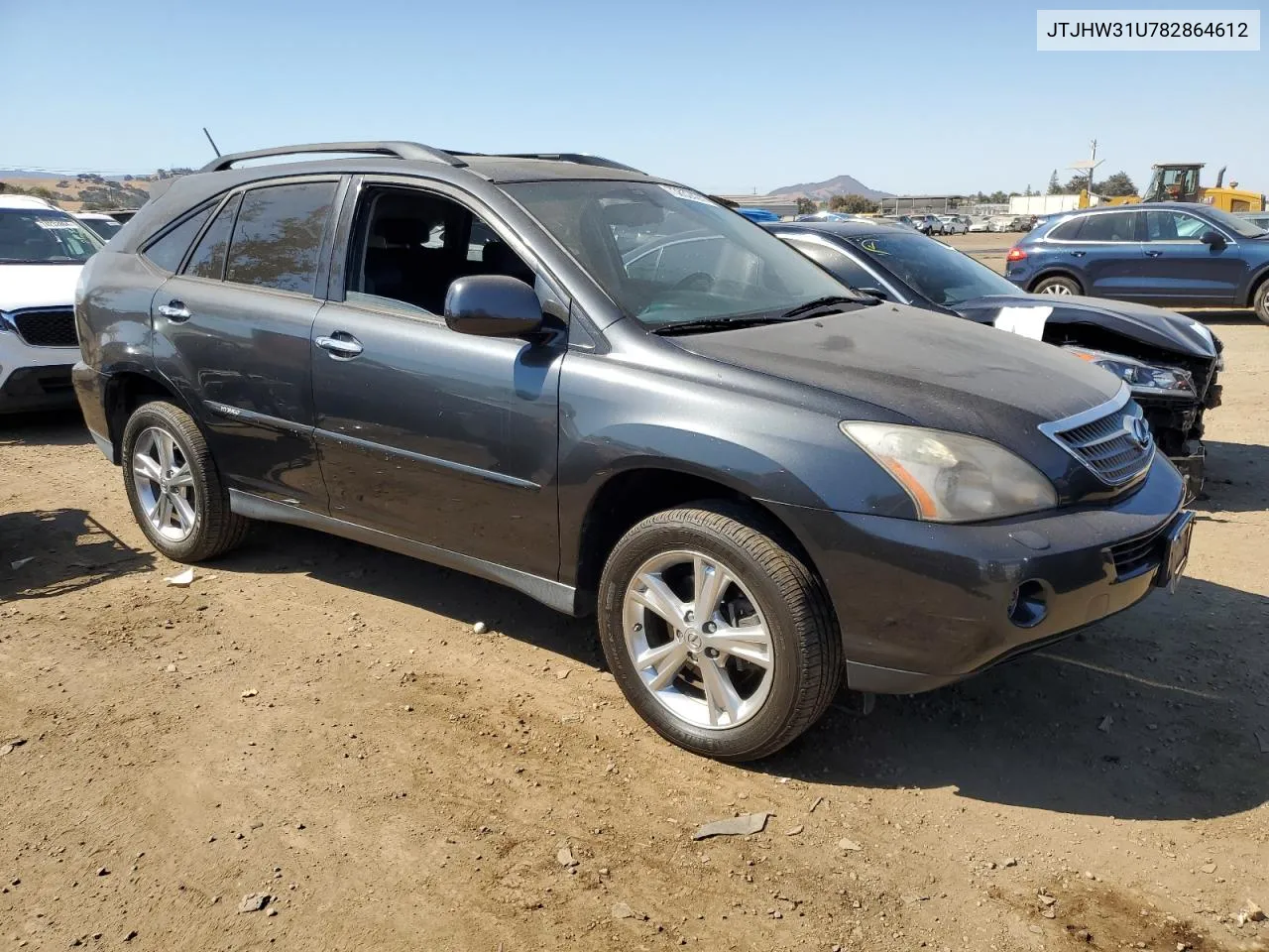 2008 Lexus Rx 400H VIN: JTJHW31U782864612 Lot: 73852424