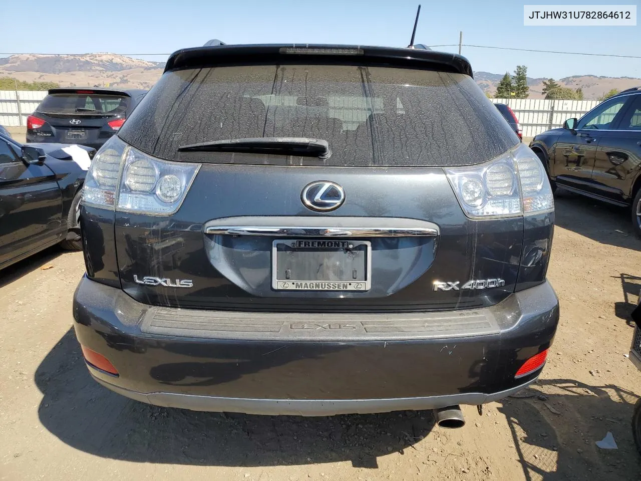 2008 Lexus Rx 400H VIN: JTJHW31U782864612 Lot: 73852424