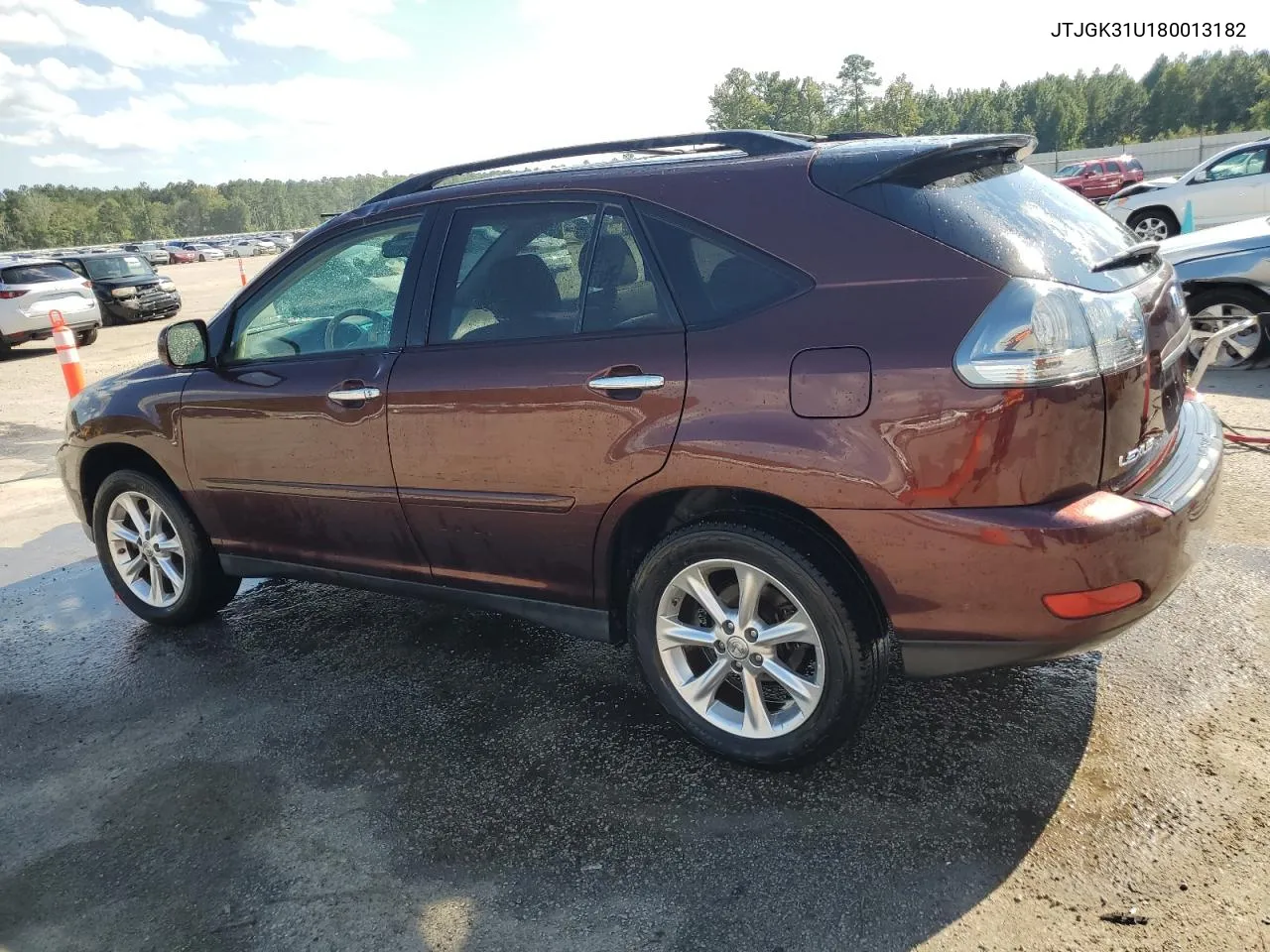 2008 Lexus Rx 350 VIN: JTJGK31U180013182 Lot: 73878914