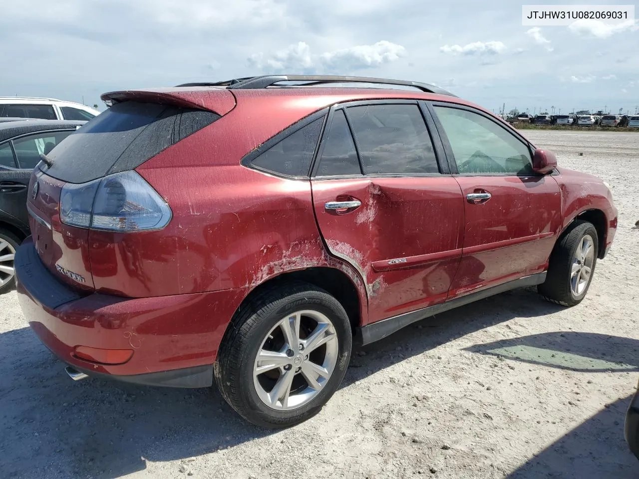 2008 Lexus Rx 400H VIN: JTJHW31U082069031 Lot: 74103354