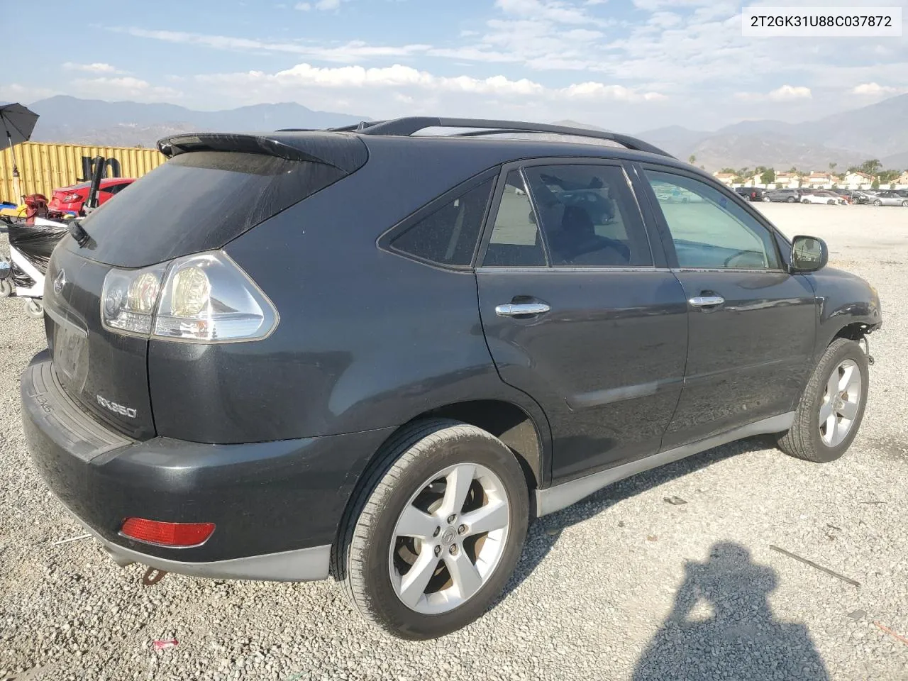 2008 Lexus Rx 350 VIN: 2T2GK31U88C037872 Lot: 74190044