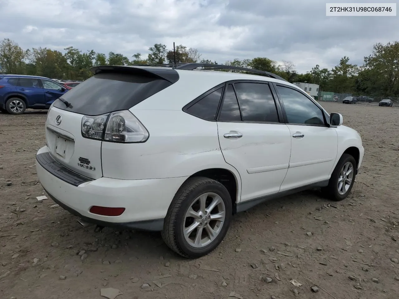 2008 Lexus Rx 350 VIN: 2T2HK31U98C068746 Lot: 74217534