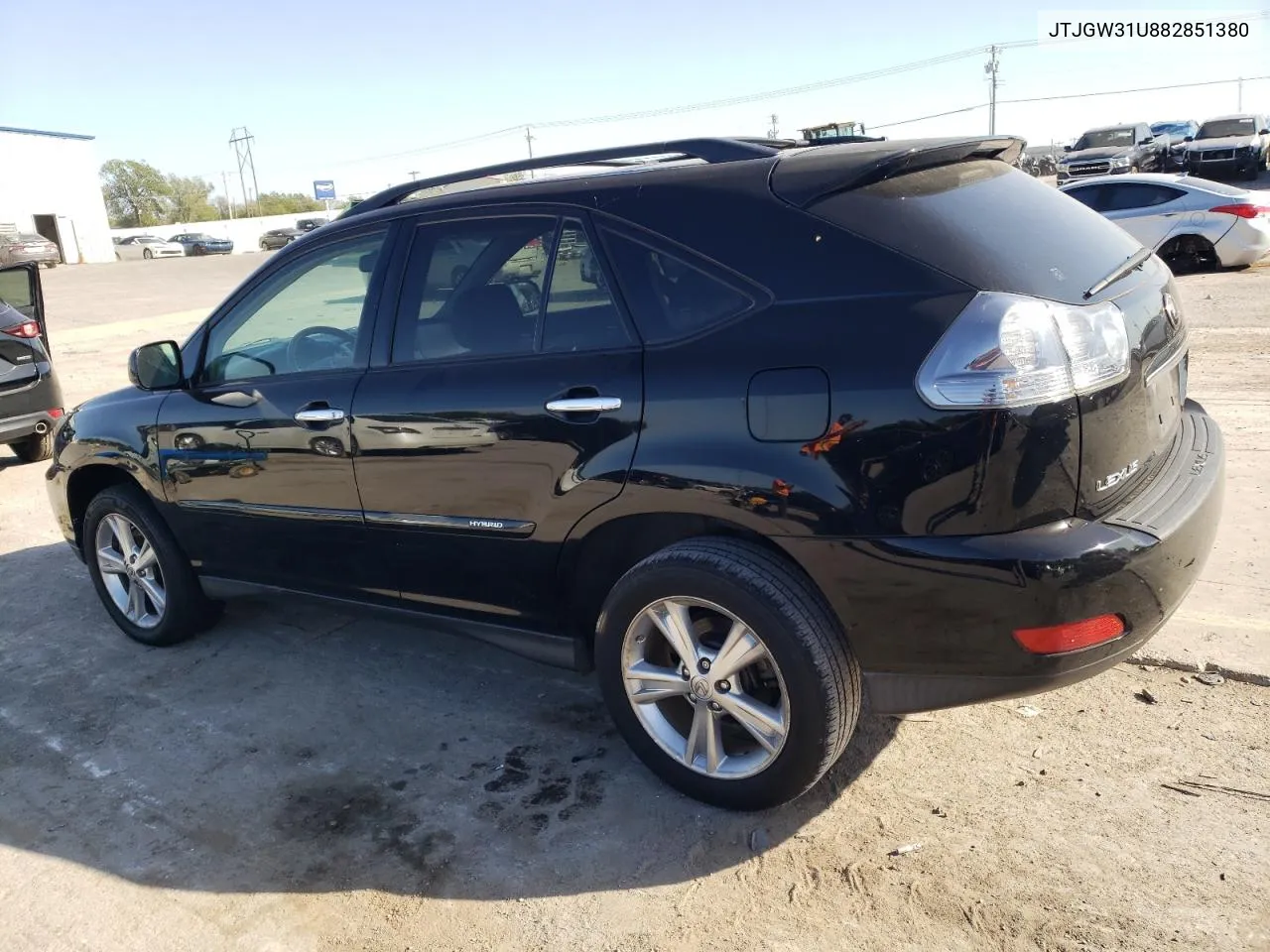 2008 Lexus Rx 400H VIN: JTJGW31U882851380 Lot: 74276664