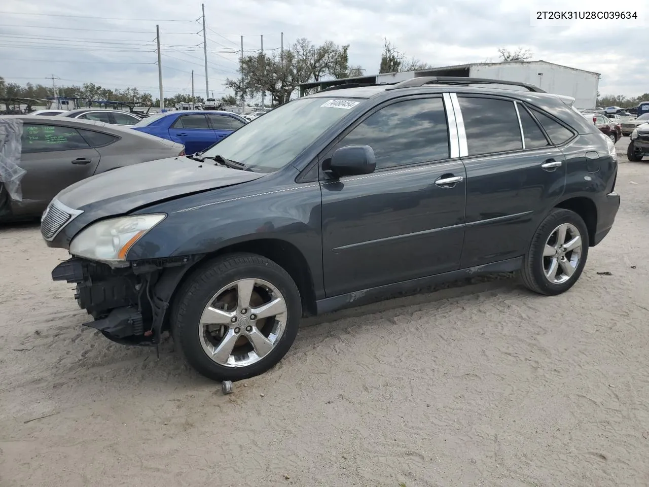 2008 Lexus Rx 350 VIN: 2T2GK31U28C039634 Lot: 74480454