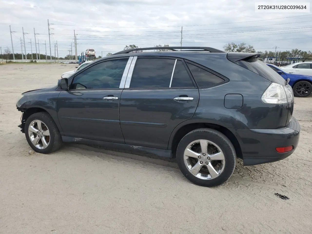 2008 Lexus Rx 350 VIN: 2T2GK31U28C039634 Lot: 74480454