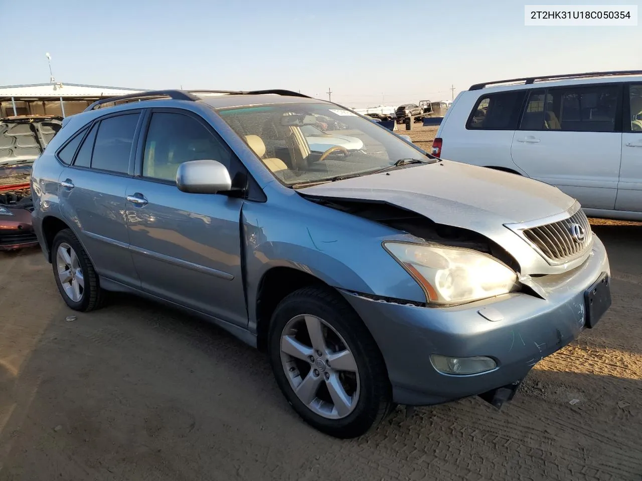 2008 Lexus Rx 350 VIN: 2T2HK31U18C050354 Lot: 75189184