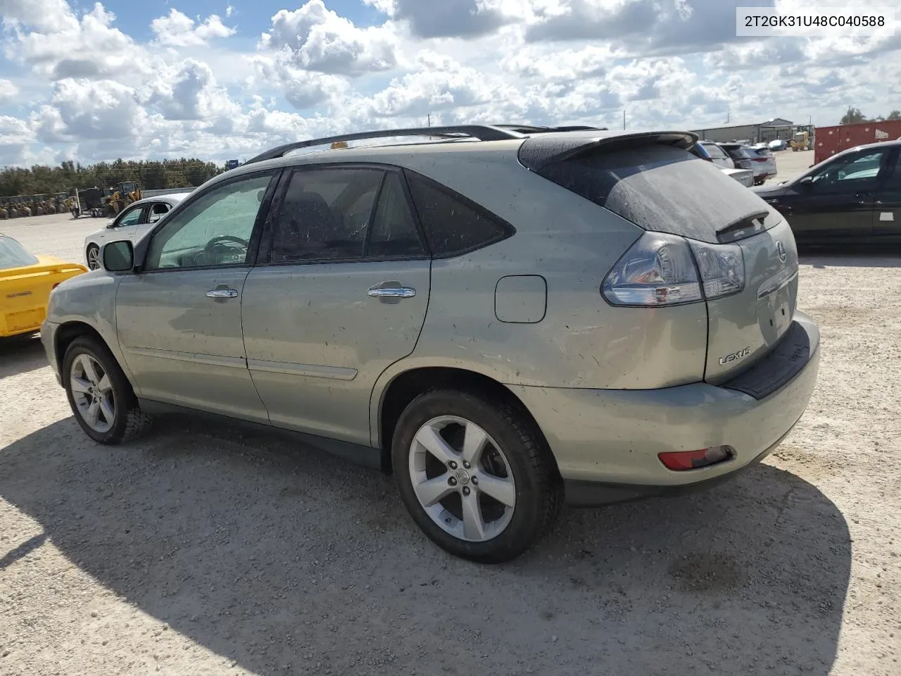 2008 Lexus Rx 350 VIN: 2T2GK31U48C040588 Lot: 75393474