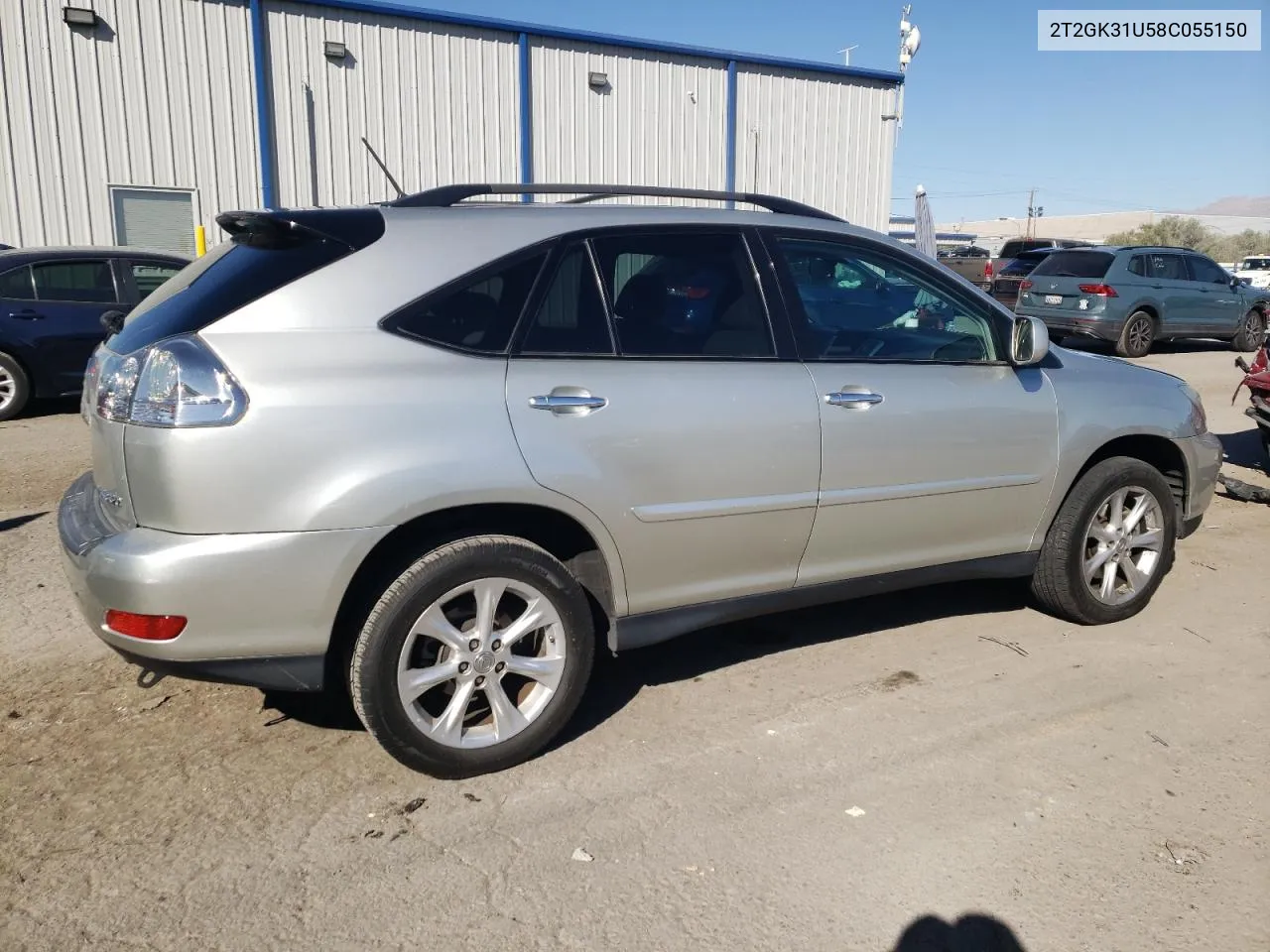 2008 Lexus Rx 350 VIN: 2T2GK31U58C055150 Lot: 75761934