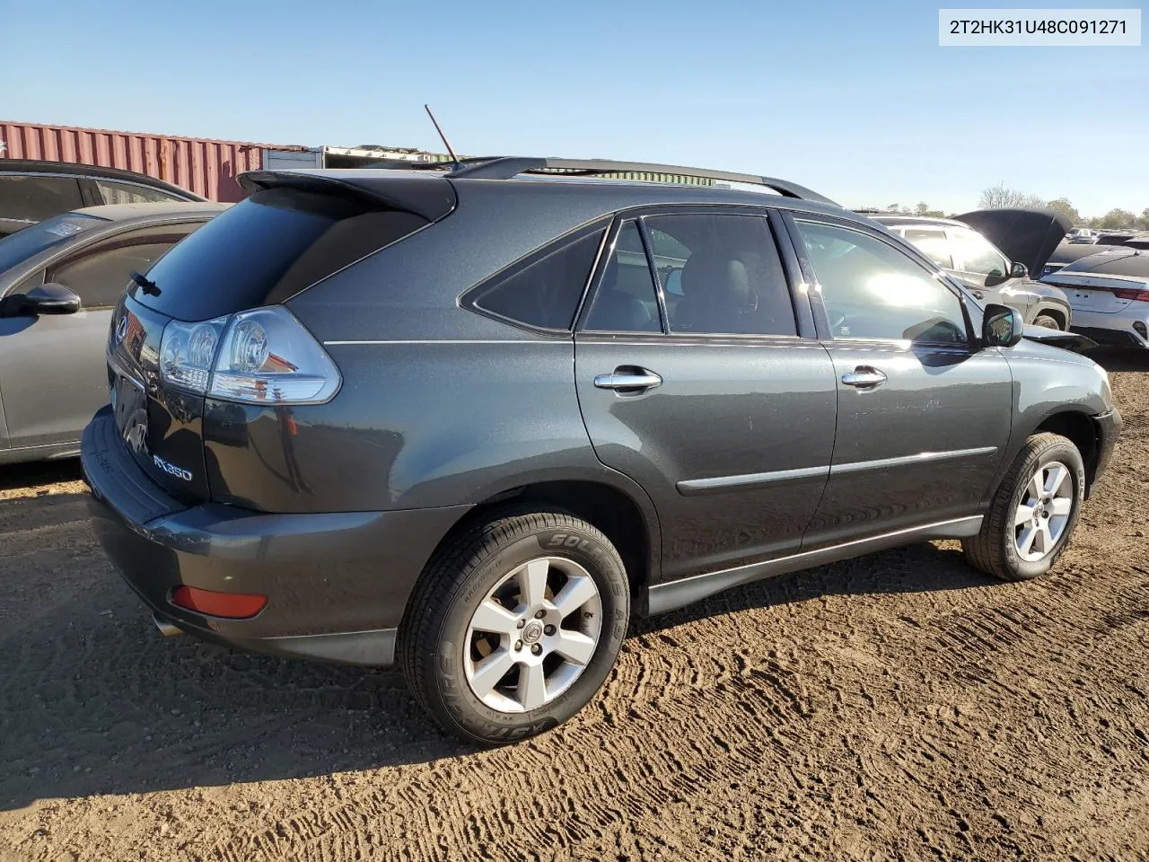 2008 Lexus Rx 350 VIN: 2T2HK31U48C091271 Lot: 75874084