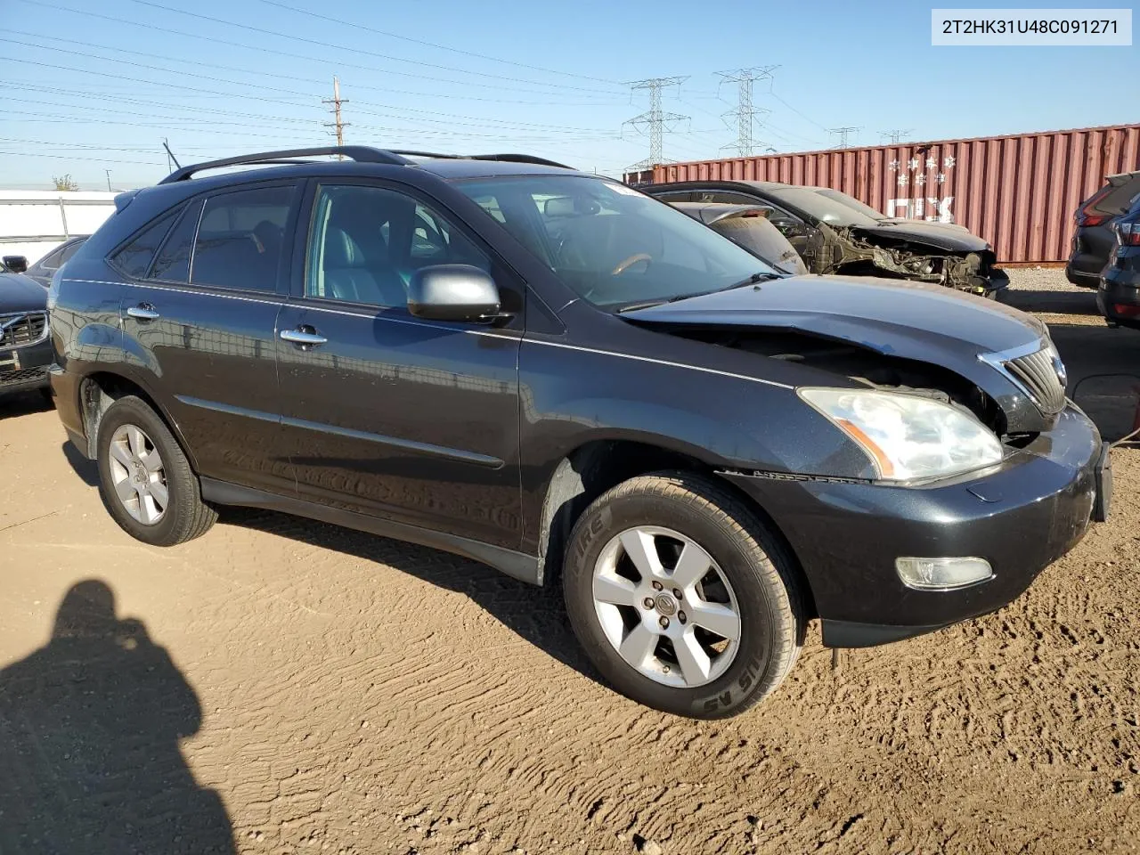 2008 Lexus Rx 350 VIN: 2T2HK31U48C091271 Lot: 75874084