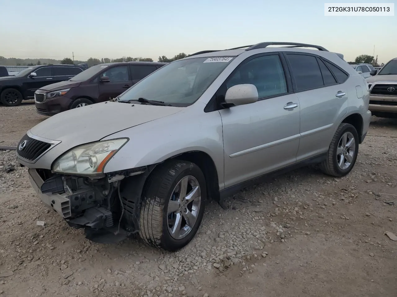 2008 Lexus Rx 350 VIN: 2T2GK31U78C050113 Lot: 75903764