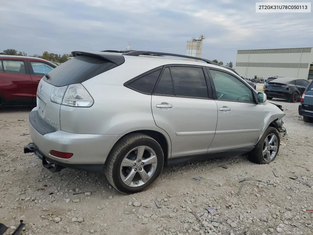 2008 Lexus Rx 350 VIN: 2T2GK31U78C050113 Lot: 75903764