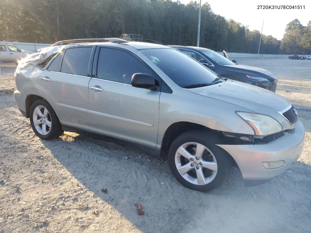 2008 Lexus Rx 350 VIN: 2T2GK31U78C041511 Lot: 76016184