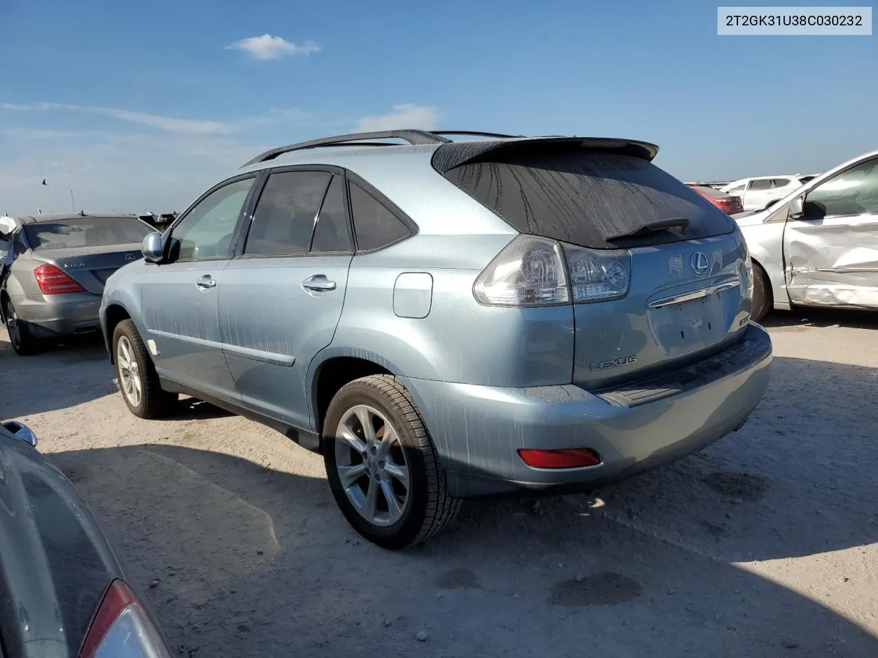 2008 Lexus Rx 350 VIN: 2T2GK31U38C030232 Lot: 76197964