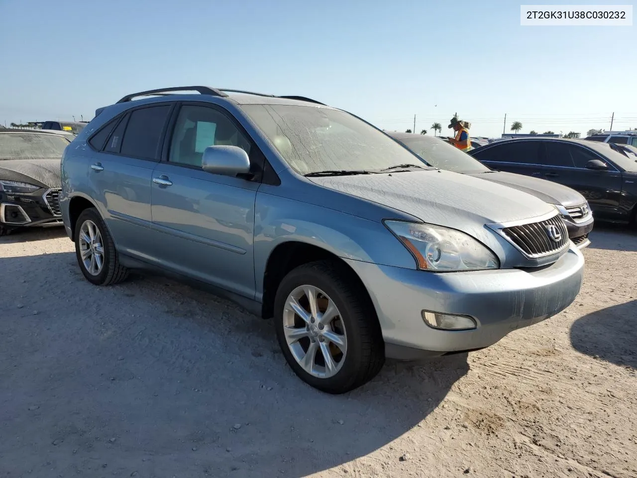 2008 Lexus Rx 350 VIN: 2T2GK31U38C030232 Lot: 76197964