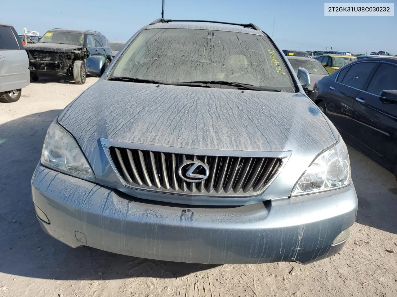 2008 Lexus Rx 350 VIN: 2T2GK31U38C030232 Lot: 76197964